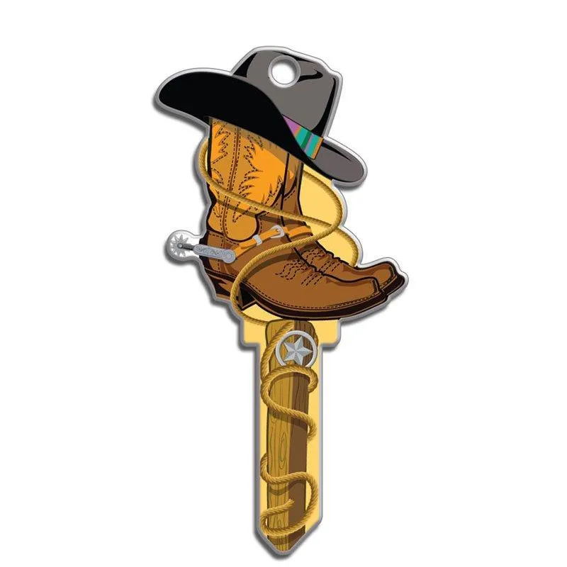 LuckyLine - B132S - Key Shapes - Cowboy - Schlage - SC1 - 5 Pack