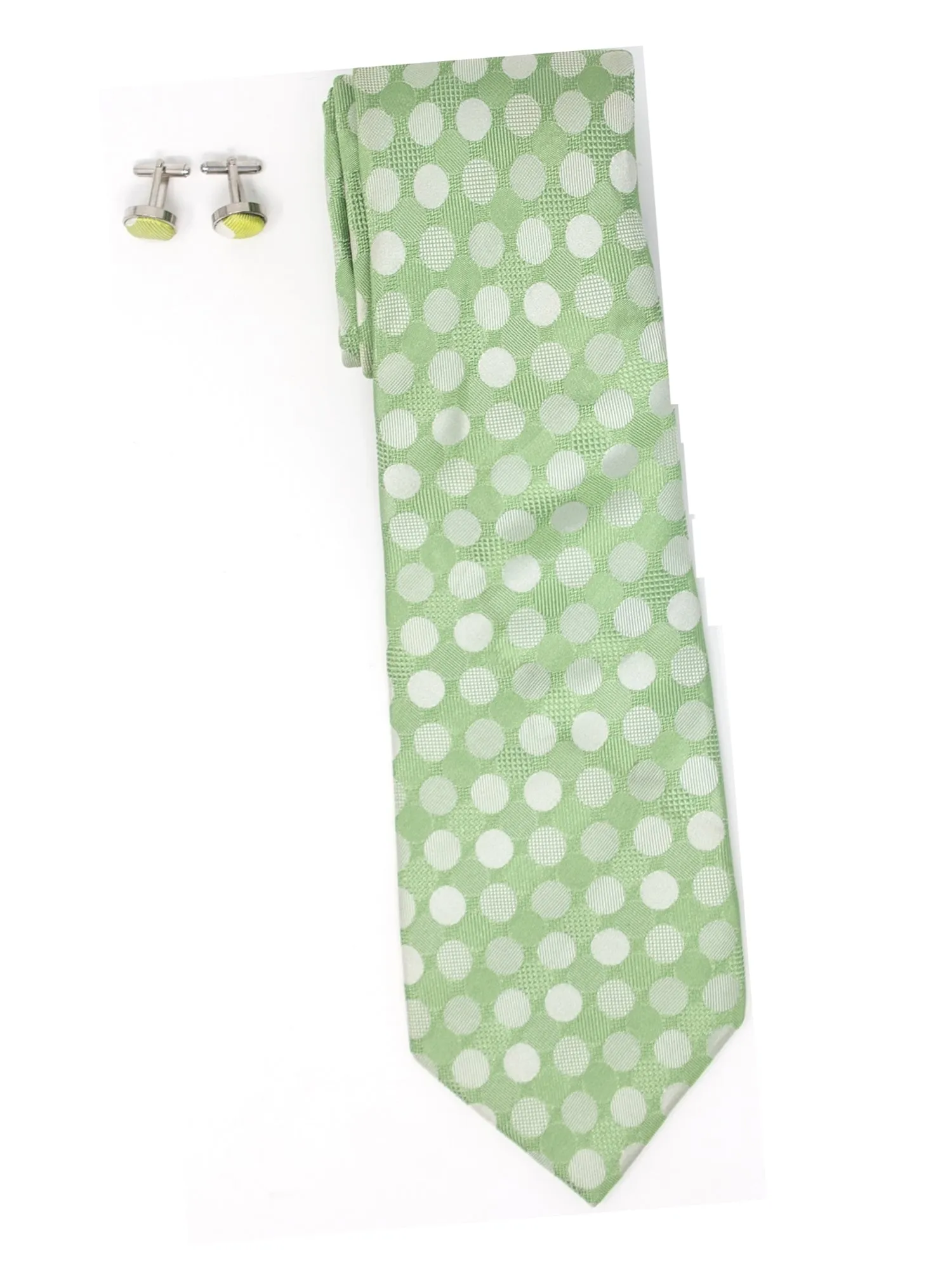 Men's Silk Wedding Neck Tie And Cufflinks set Collection