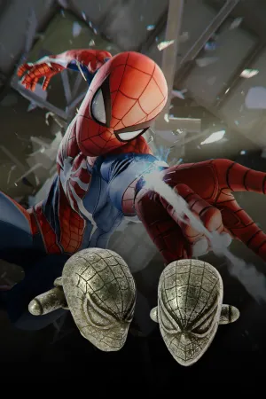 Men's Super Hero Spiderman 3D Cufflinks /Marvel Comics  With Gift Box
