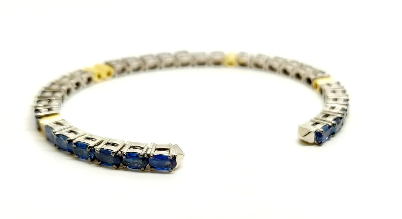 Multicolor Gemstone and Diamond Stackable Bangle ( Extraordinary Collection) Price for 1 pc