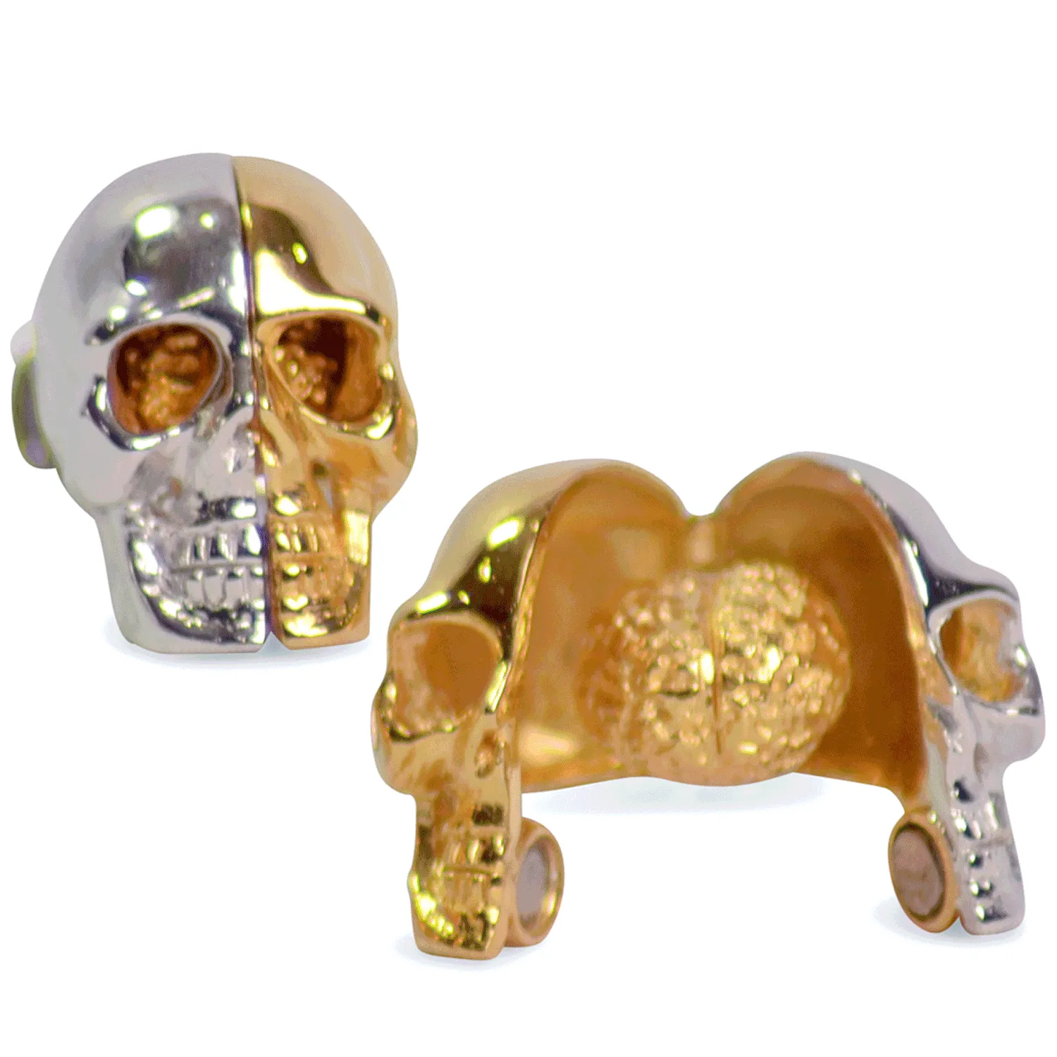 Opening Skull Cufflinks