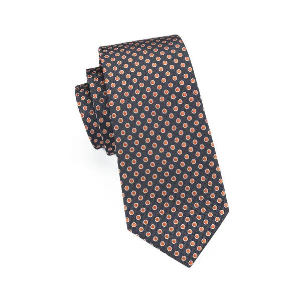 Orange and Brown Polka Dot LBW1542