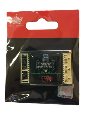 Oregon State Beavers 2017 College World Series "I Was There" Lapel Pin