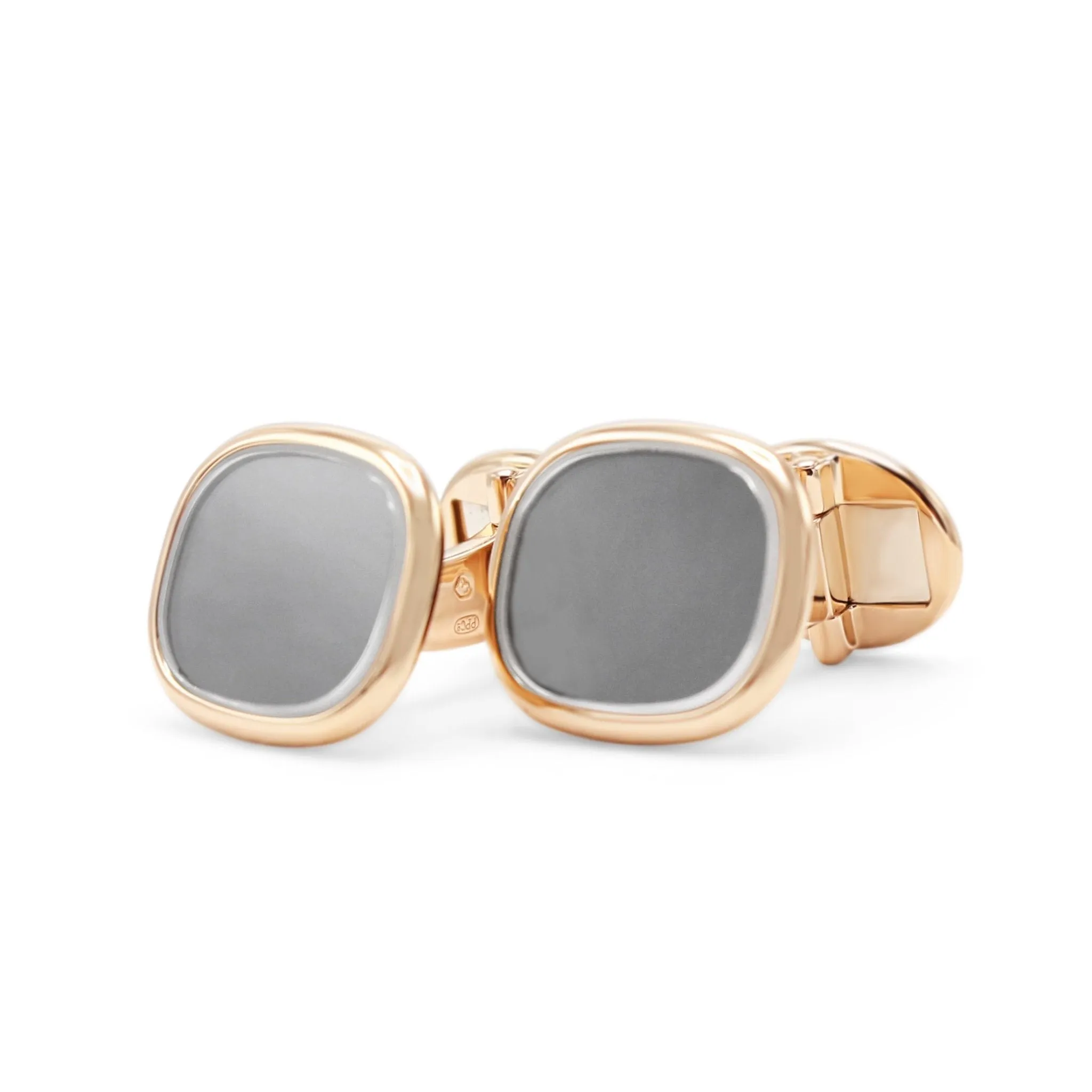 Patek Philippe 18ct Rose Gold Ellipse Cufflinks