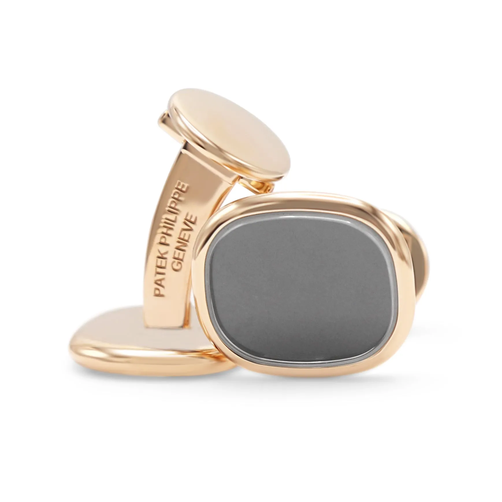 Patek Philippe 18ct Rose Gold Ellipse Cufflinks