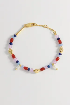 Pearl Gemstone Shell Bracelet