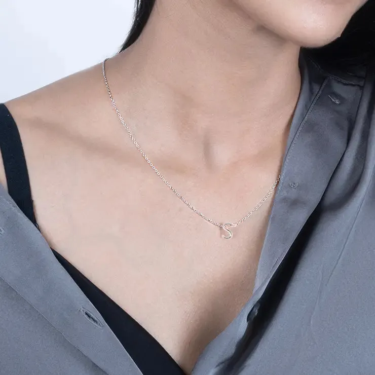 "S" Initial Necklace