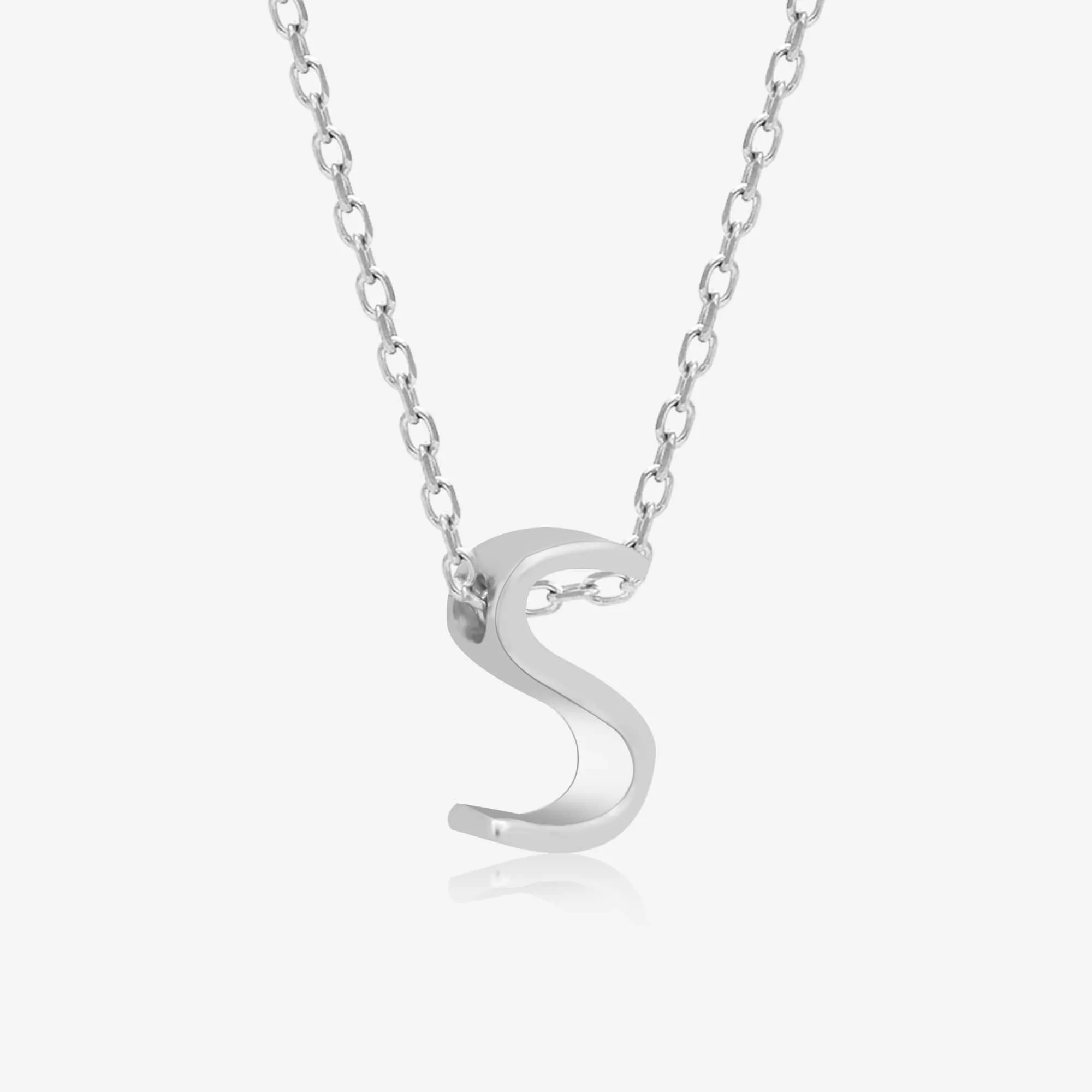 "S" Initial Necklace