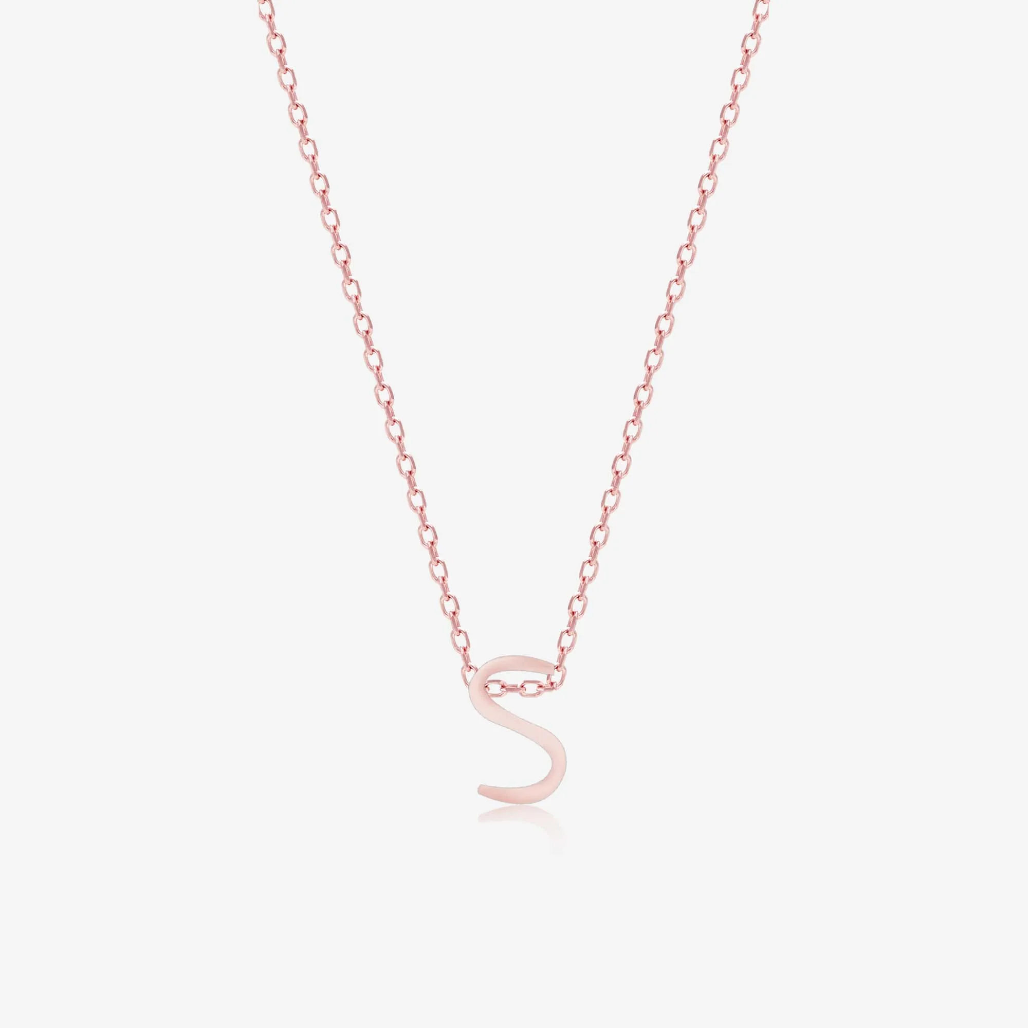 "S" Initial Necklace