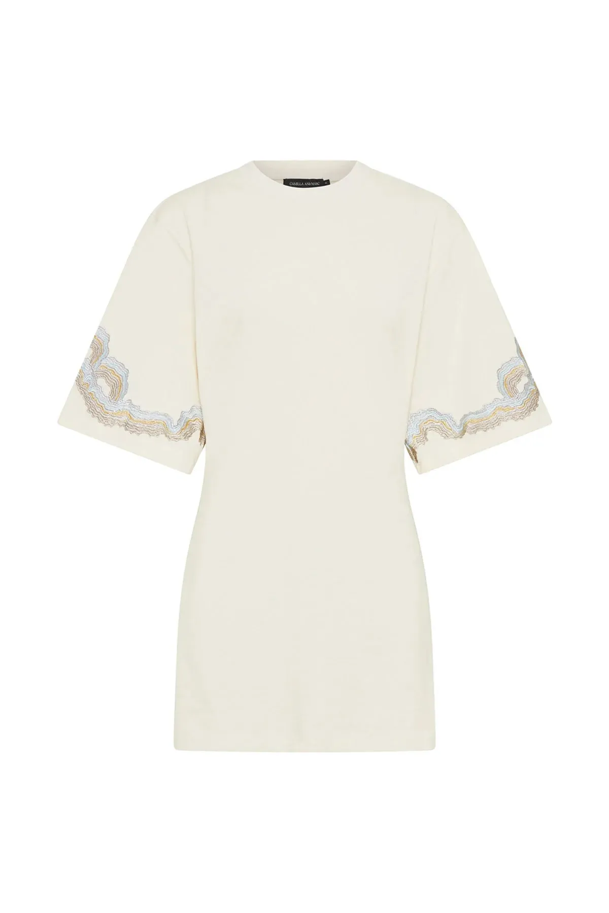 Serene Tee Dress - Ivory