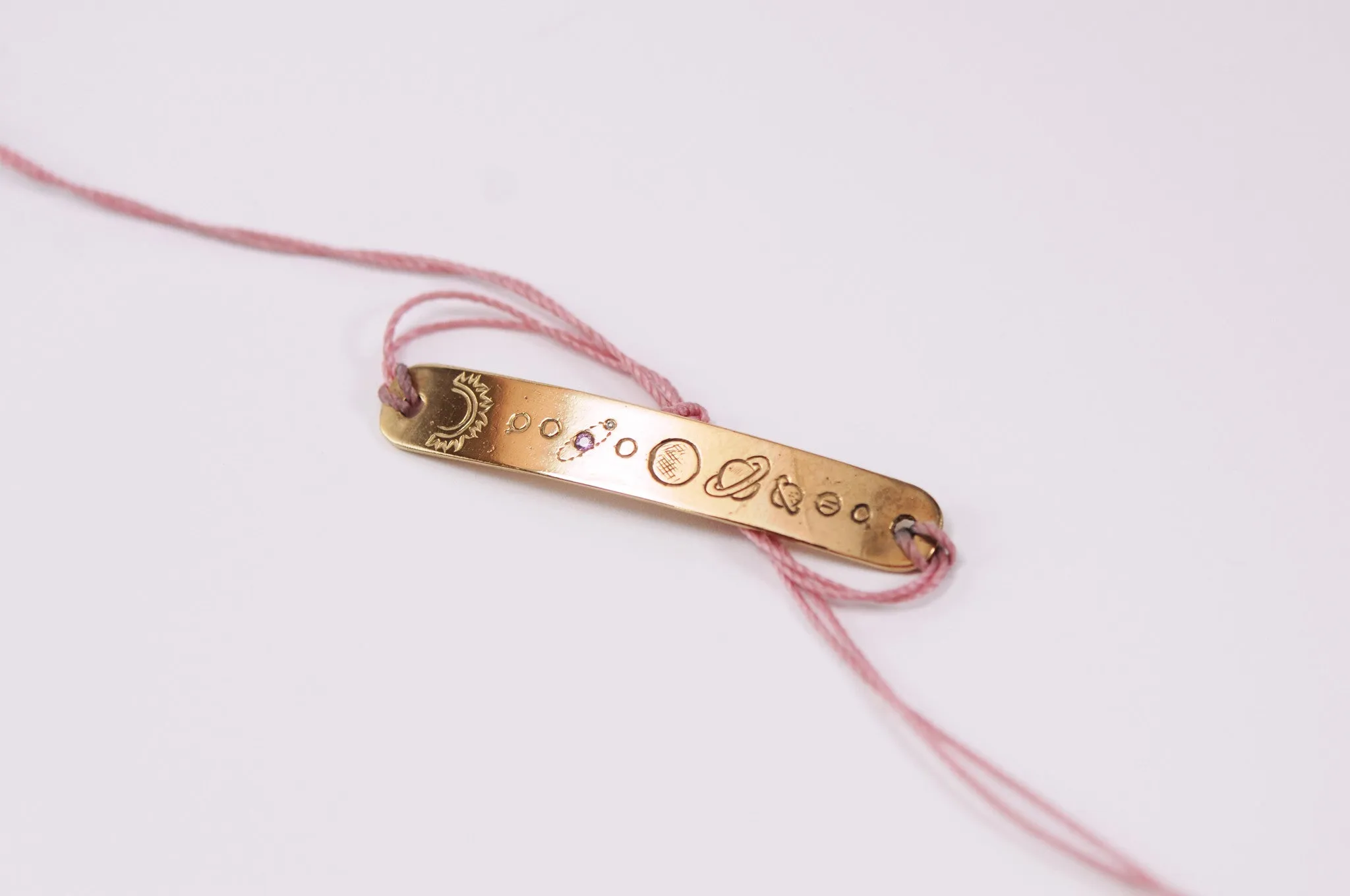 Silk Solar System Bracelet