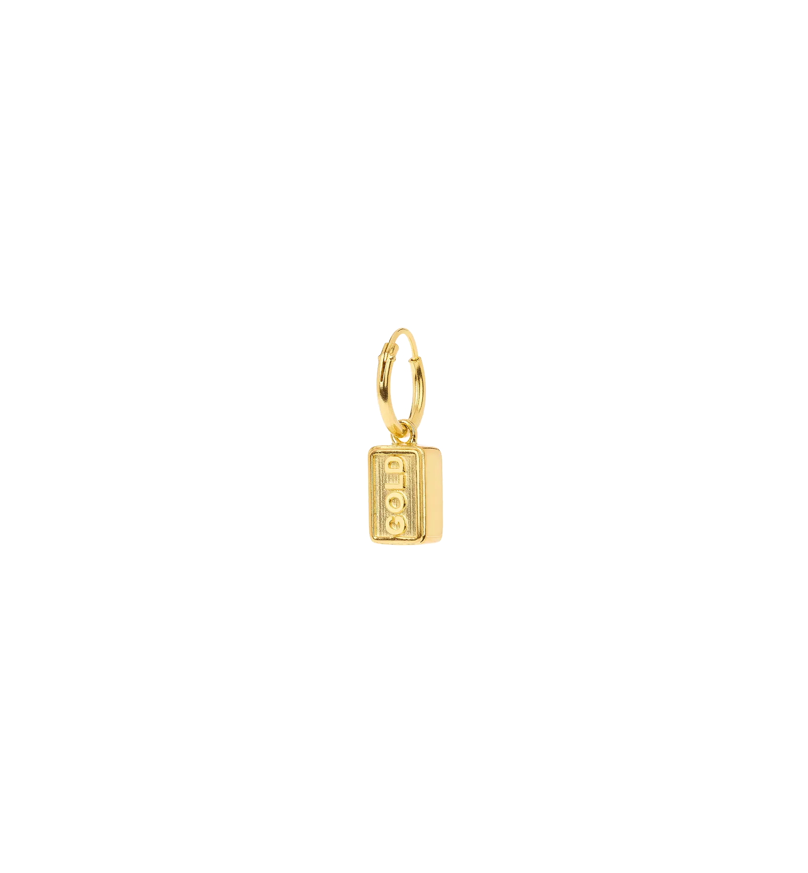 Single You're Golden Ring Earring