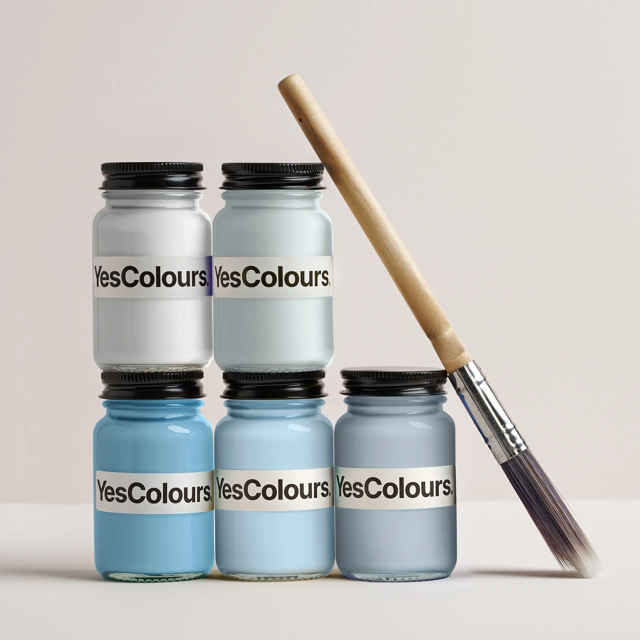 Sky paint sample bundle