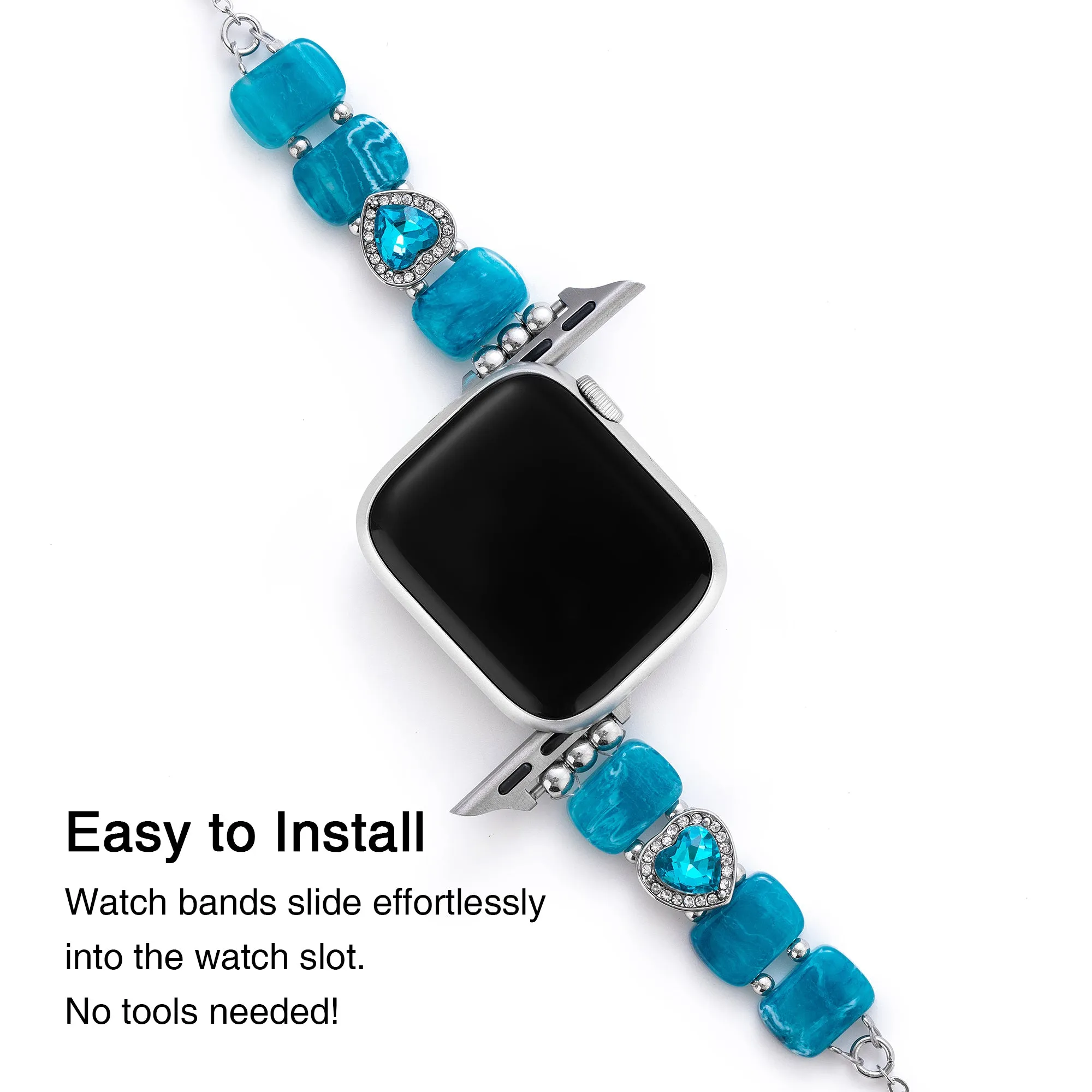Sparkling Gem Watch Band