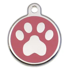 Stainless Paw Jewelry Tag