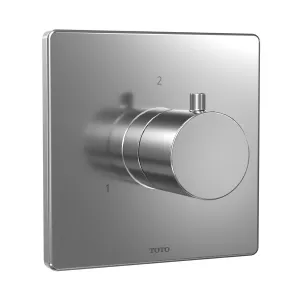 TOTO TBV02104U#CP Square Three-Way Diverter Shower Trim, Polished Chrome