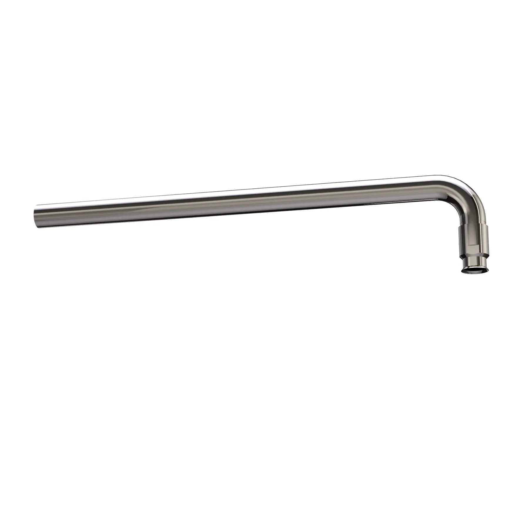 TOTO TBW07025U#PN G Series Rain Shower Arm, Wall Mount, Polished Nickel