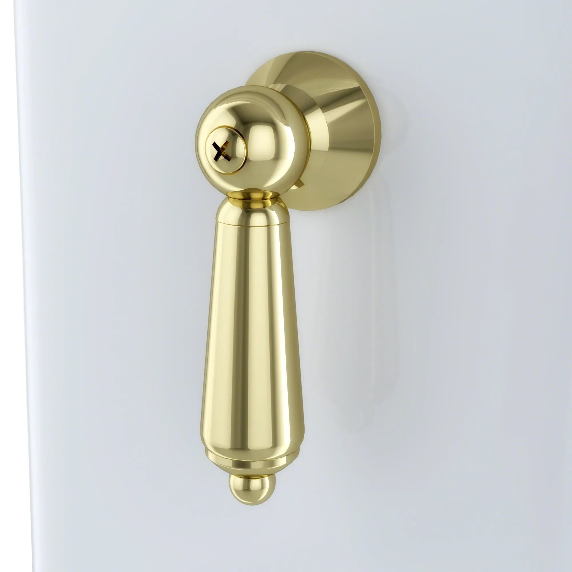 TOTO THU141#PB Trip Lever (Side Mount) - Polished Brass for Carrollton, Dartmouth, Promenade, Whitney Toilet Tank
