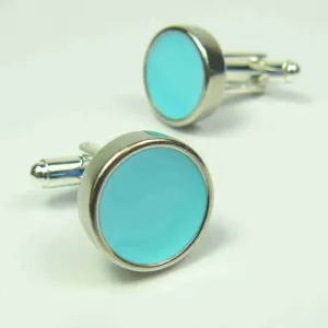 Turquoise Sea Cufflinks (LG13)