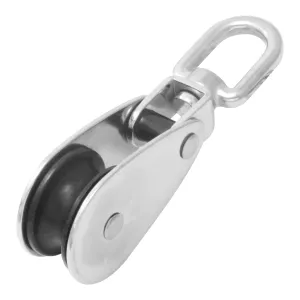 Type 304 Stainless Steel Toggle Block with Nylon Sheave