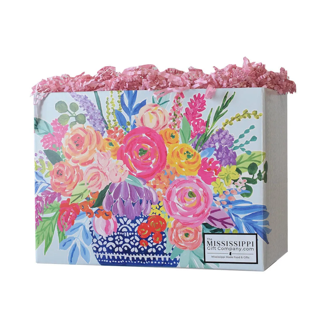 Unfilled Large Floral Blooms Box