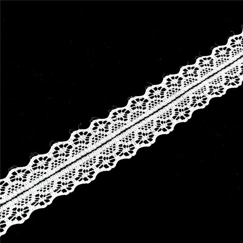 White Mesh Lace Trim Ribbon  Perfect for DIY Crafts