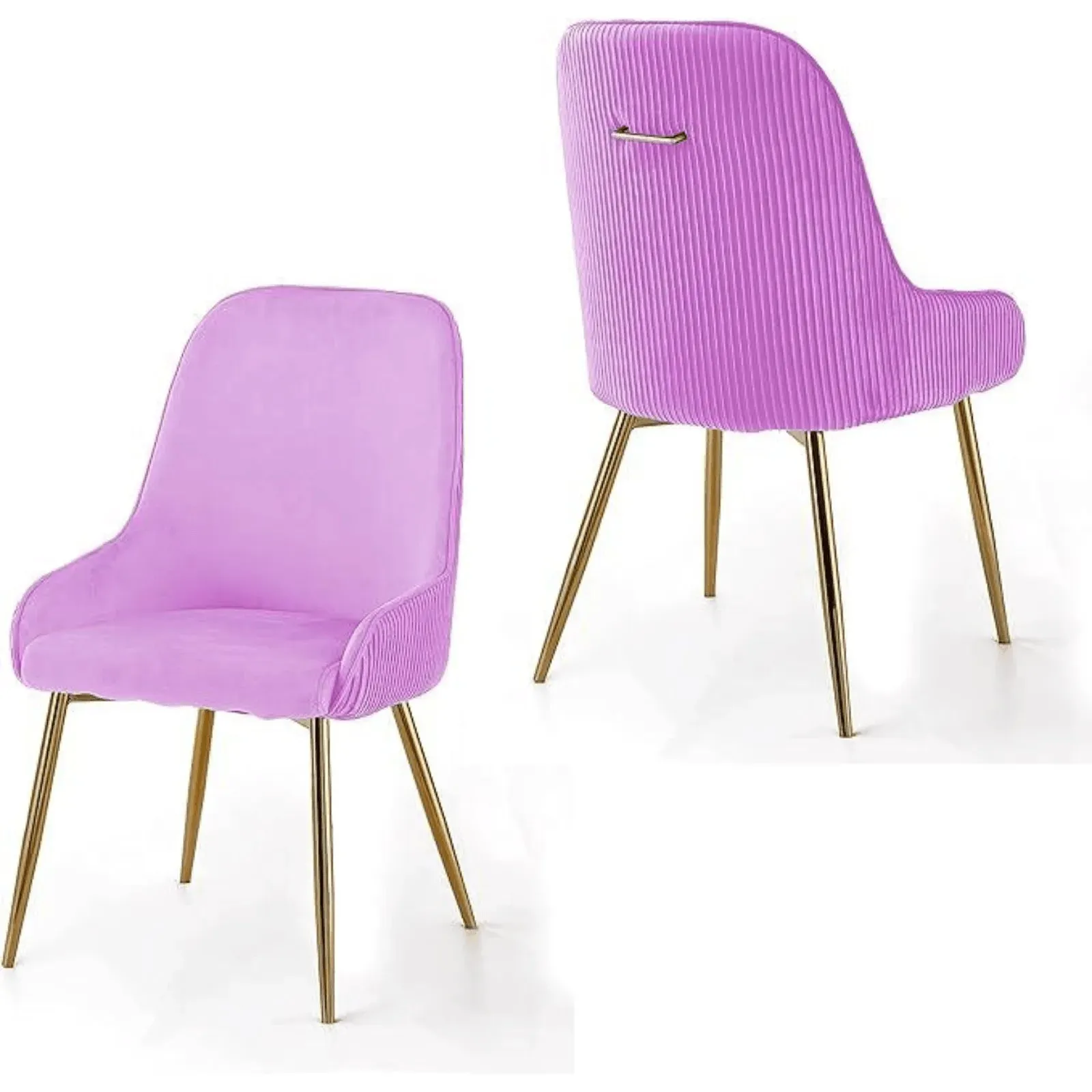 Wooden Twist Echelon Modern Cafe Dining Chair Wih Metal Legs