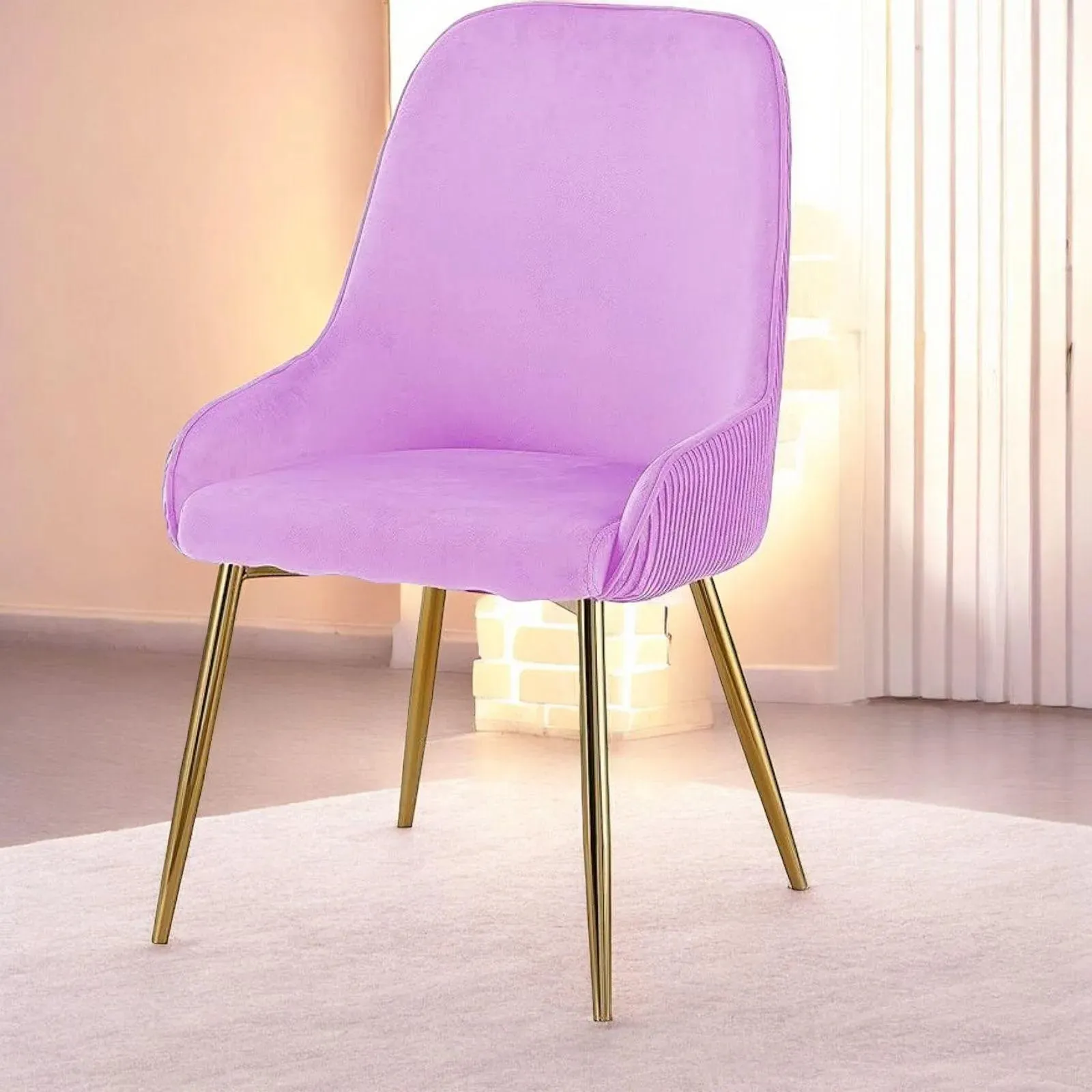 Wooden Twist Echelon Modern Cafe Dining Chair Wih Metal Legs