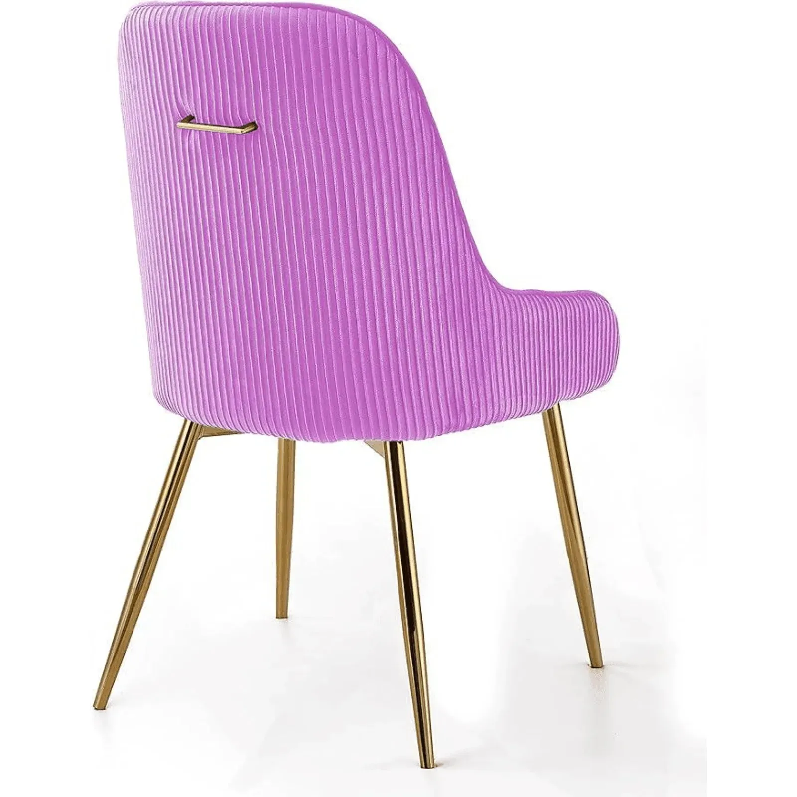 Wooden Twist Echelon Modern Cafe Dining Chair Wih Metal Legs