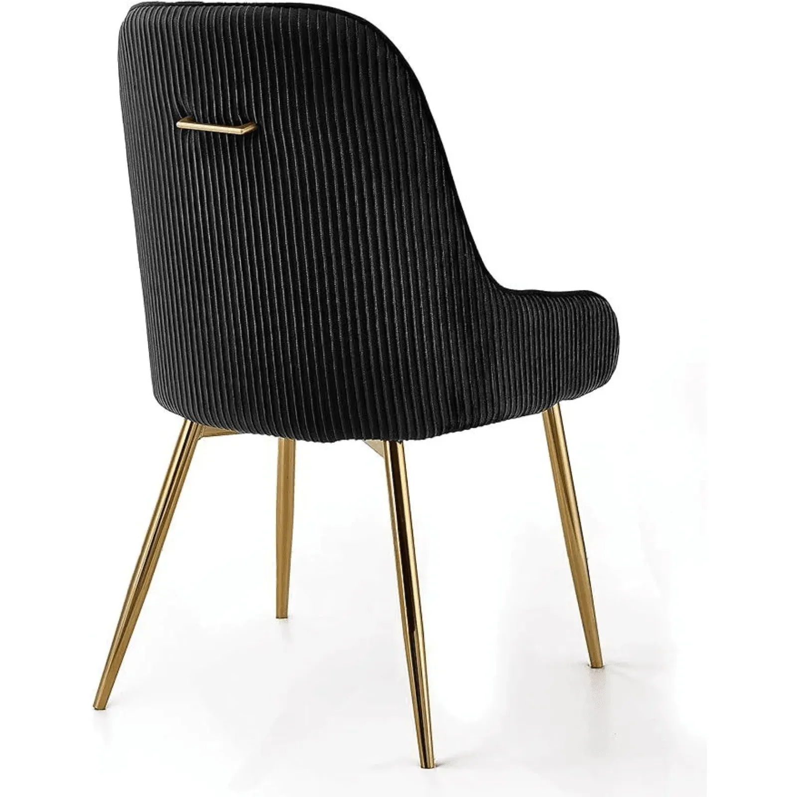 Wooden Twist Echelon Modern Cafe Dining Chair Wih Metal Legs