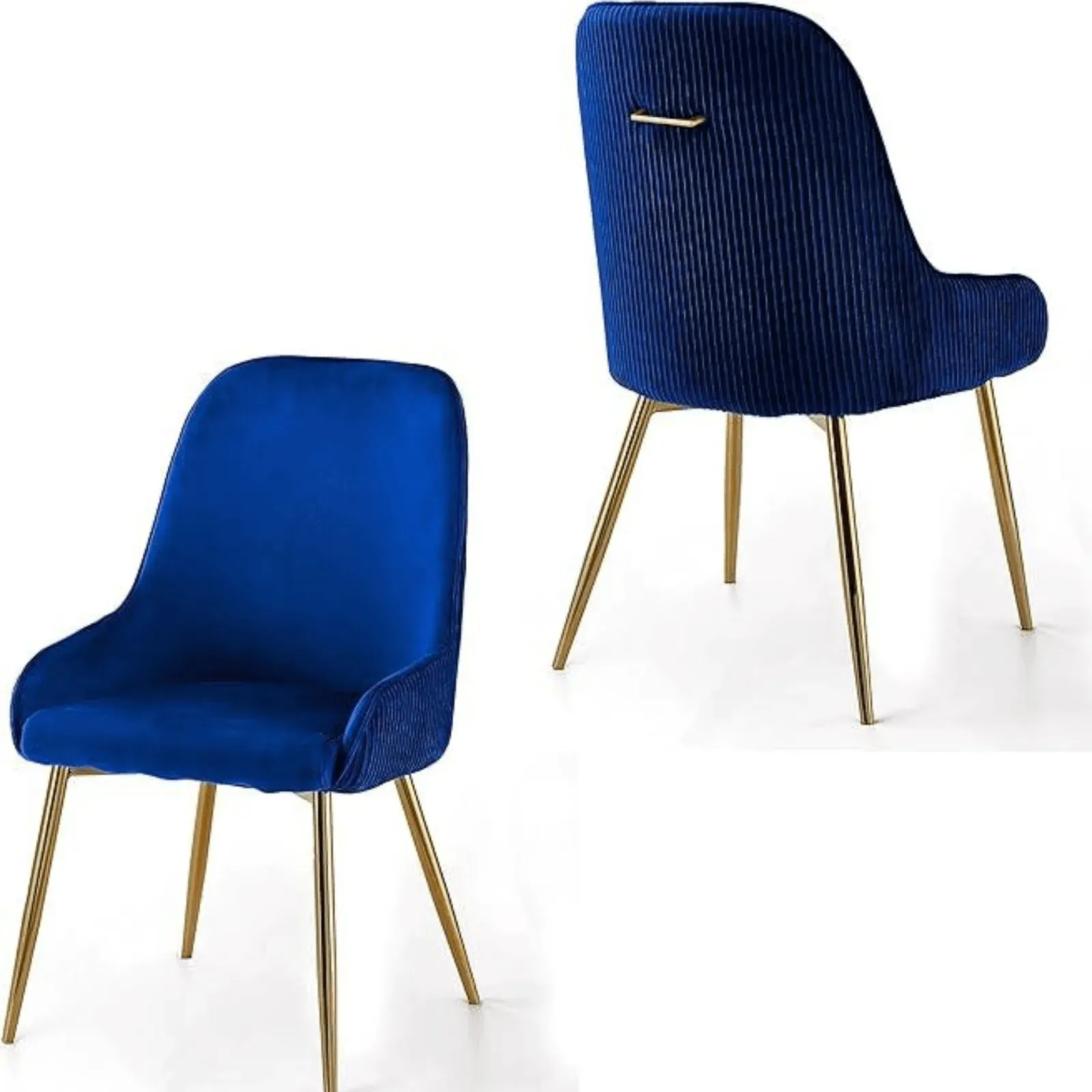 Wooden Twist Echelon Modern Cafe Dining Chair Wih Metal Legs