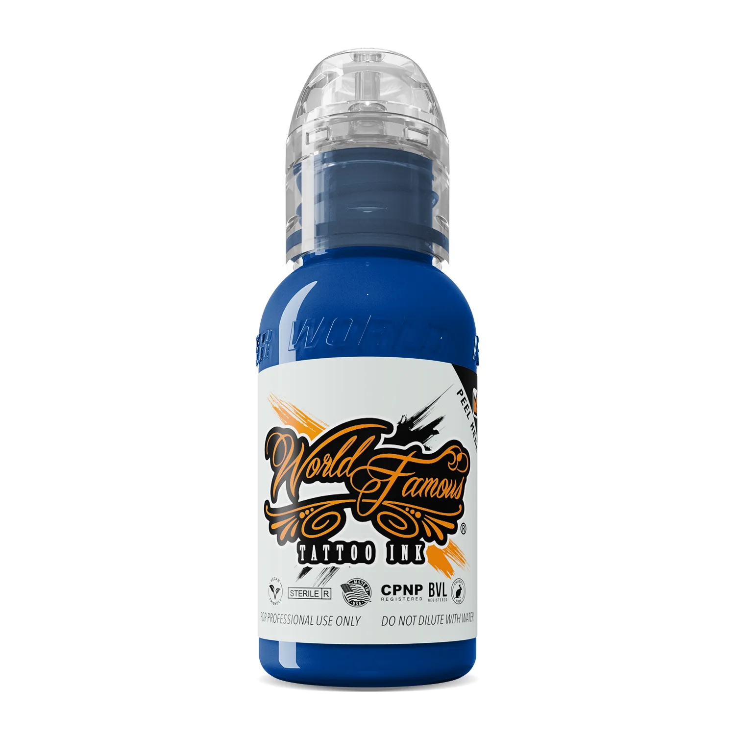 World Famous Primary #2 Navy Seals Blue Ink 1oz