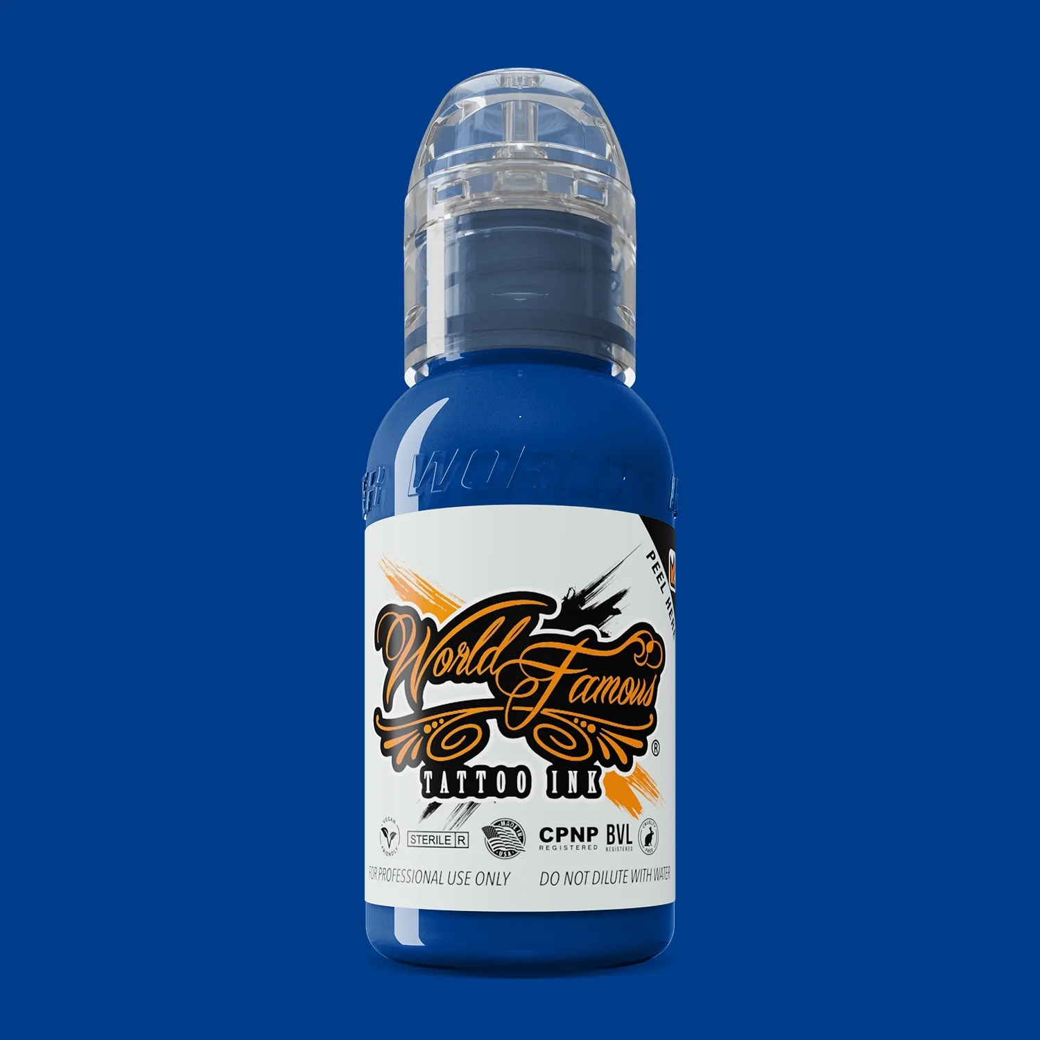 World Famous Primary #2 Navy Seals Blue Ink 1oz