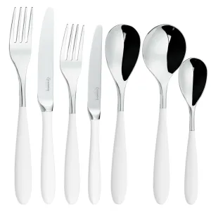 Yin & Yang White 56 Piece Cutlery Set